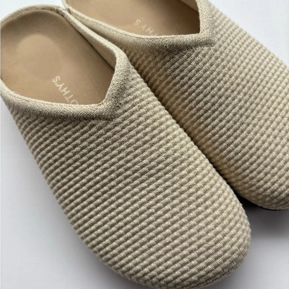 Rothy's The Hemp Casual Clog in Coconut - Picture 2 of 5